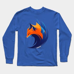 Wild Fox Animal design Long Sleeve T-Shirt
